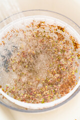 Growing sprouts in a jar