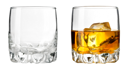 Two glass  of whiskey