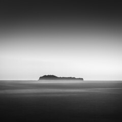 Loren Island in BnW