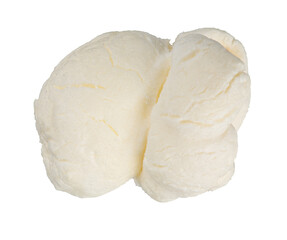 Single popcorn seed, macro shot isolated on transparent background as png clipart