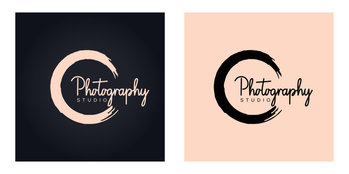 Studio Photography logo template vector icon design