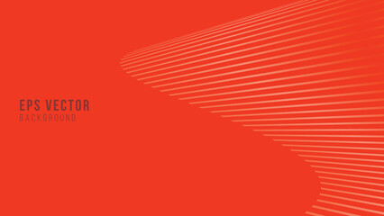 Red Line shape Background Abstract EPS Vector