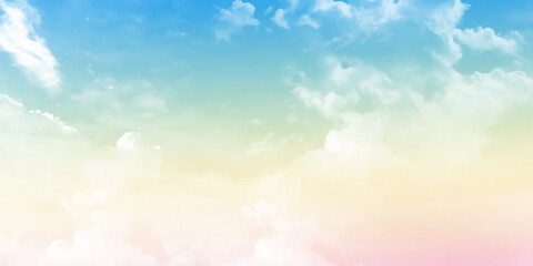 Beautiful pastel and white sky background textures
