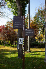 Street sign or road sign