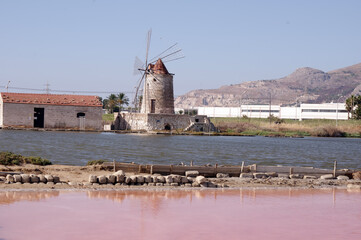 Saline di Trapani, mulino