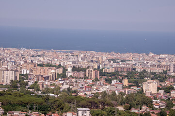 Fototapeta na wymiar Palermo,panorama da Monreale