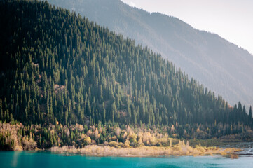 lake in the mountains
