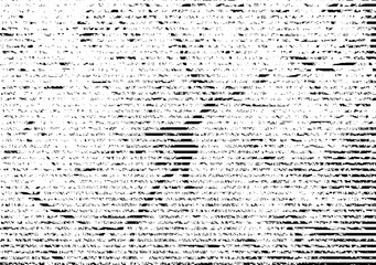 Grunge Black Diagonal Striped Background . Vector parallel slanting, oblique lines . Distress texture .
