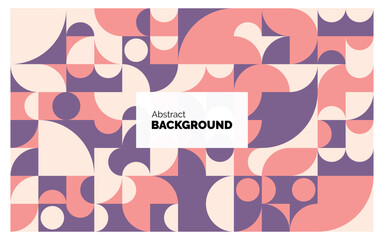 Geometric background with squares Vector illustration