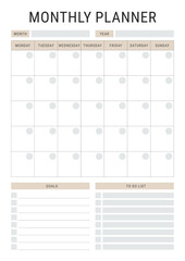 Monthly Planner