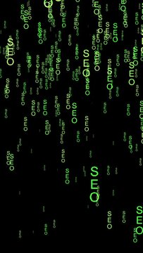 SEO data code matrix style