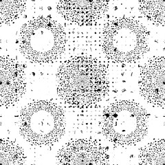 Abstract Seamless Pattern Texture .Dust Overlay Distress Grunge Grain Vector background,Simply Place illustration over any Object to Create grungy Effect 