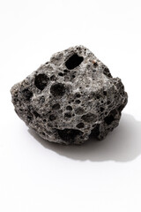 granite stone isolated on white