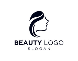 Logo design about Beauty on a white background. created using the CorelDraw application.