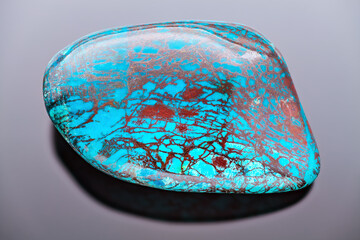 Quantum Quattro Silica -  Very sharp and detailed photo of a beautiful stone from Namibia. Quantum Quattro Silica is a combination of chrysocolla, shattuckite, dioptase, malachite and smoky quartz.