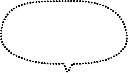 Speech bubble with ellipsis icon in different style vector illustration. two colored and black speech bubble  question text box dotted line line and stroke style can be used
