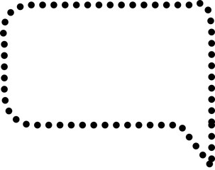 Speech bubble with ellipsis icon in different style vector illustration. two colored and black speech bubble  question text box dotted line line and stroke style can be used