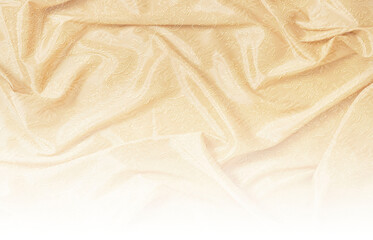 silk fabric background gold