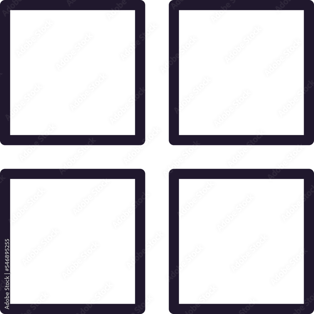 Poster internet and interface symbols in line style. vector sign for apps, web sites, ui. perfect for web s