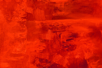 Red canvas grunge background