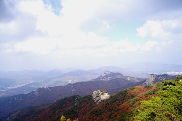 도봉산 단풍 autumn in the mountains 