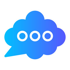 illustration of a speech bubble