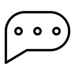 illustration of a speech bubble