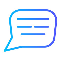 illustration of a speech bubble
