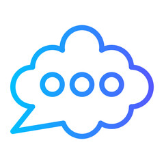 illustration of a speech bubble
