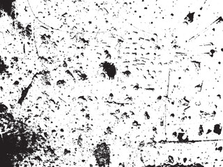 Fototapeta na wymiar Splatter Paint Texture . Distress Grunge background . Scratch, Grain, Noise rectangle stamp . Black Spray Blot of Ink.Place illustration Over any Object to Create Grungy Effect .abstract vector