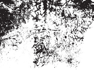 Splatter Paint Texture . Distress Grunge background . Scratch, Grain, Noise rectangle stamp . Black Spray Blot of Ink.Place illustration Over any Object to Create Grungy Effect .abstract vector