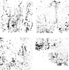 Splatter Paint Texture . Distress Grunge background . Scratch, Grain, Noise rectangle stamp . Black Spray Blot of Ink.Place illustration Over any Object to Create Grungy Effect .abstract vector