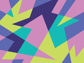 geometric pattern. inspiring image. Color scheme that stands out.