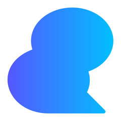 illustration of a speech bubble
