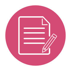 Compose, pencil, text icon