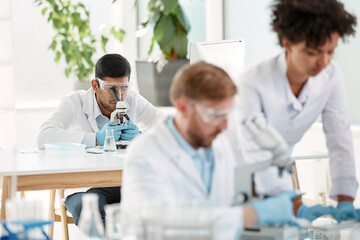 image of a group of scientists working in a laboratory.