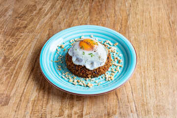 Nasi goreng, Nasi, goreng, riso fritto, riso, fritto, gamberetti, uova, Aglio, Riso Basmati, Petto di pollo, Paprika dolce, Paprika,  asiatica, asiatico, asia,  pollo, piatto tipico,  cucina indonesia