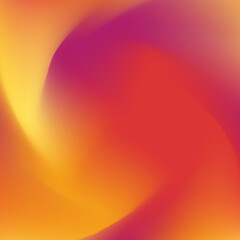 Abstract gradient mesh background, sunset warm happy gold colors and blur. yellow orange red purple color gradiant background.

