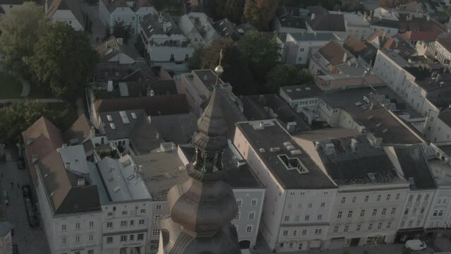 Danish church in sunris