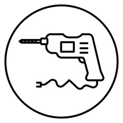  electric drill icon