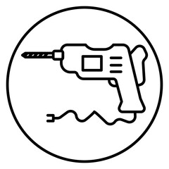  electric drill icon