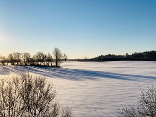 snow landscape