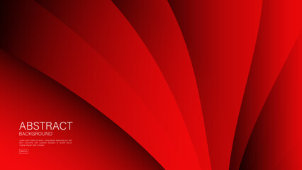 Red abstract background, wave vector, Geometric vector, Minimal Texture, web background, red cover background design, flyer template, banner, book cover, wall decoration wallpaper. vector eps10