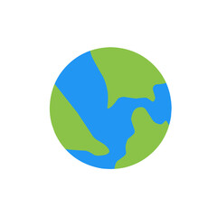 Vector planet Earth icon