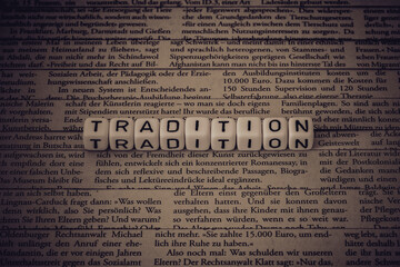 Tradition Zeitung