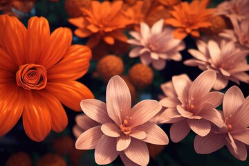 Fototapeta na wymiar Beautiful flowers