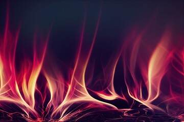 Abstract fire and flames background

