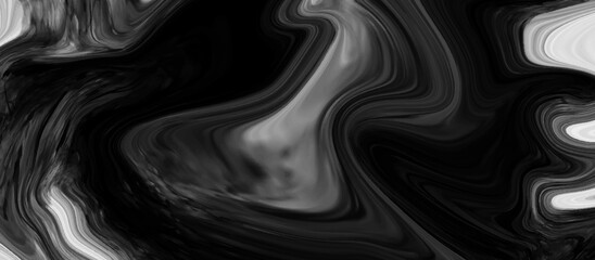 Obraz premium Abstract black and gray onyx paint black marble texture background abstract pattern. Acrylic Pour Color Liquid marble abstract surfaces Design.