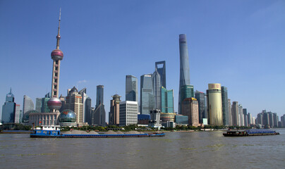 Shangaï sur le bord du fleuve