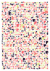 Offset Quads generative art background art illustration